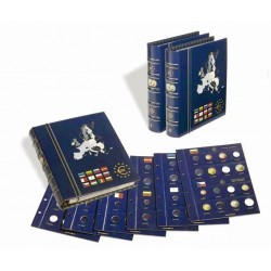 Álbum de Monedas Euro Vista 1 Leuchtturm (con hojas)