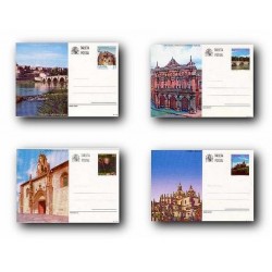 1997 España. Entero Postales Turismo (Edif.163/166)**