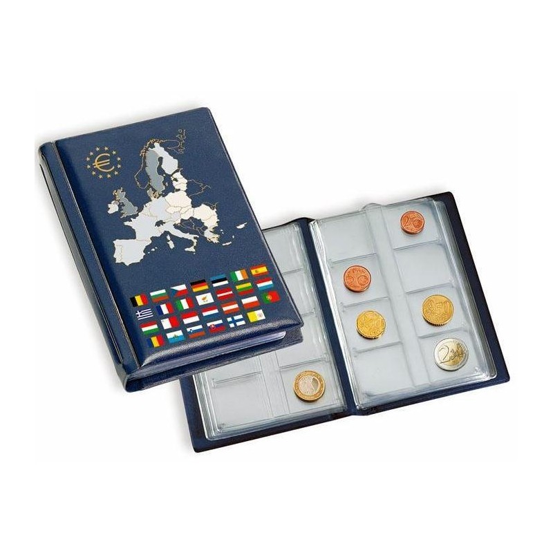 Album de bolsillo Leuchtturm para juegos de euro
