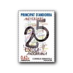 2009 Sellos Andorra Español. Escuela Andorrana (Edifil 363)**