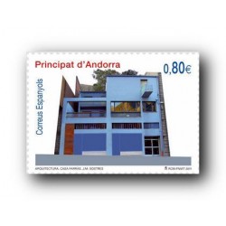 2011 Sellos Andorra Español. (Edifil 383). Europa **