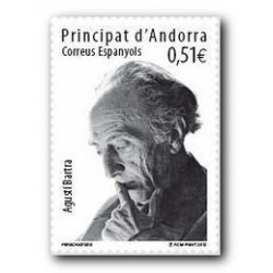 2012 Sellos Andorra Español. (Edifil 391). Efemérides **