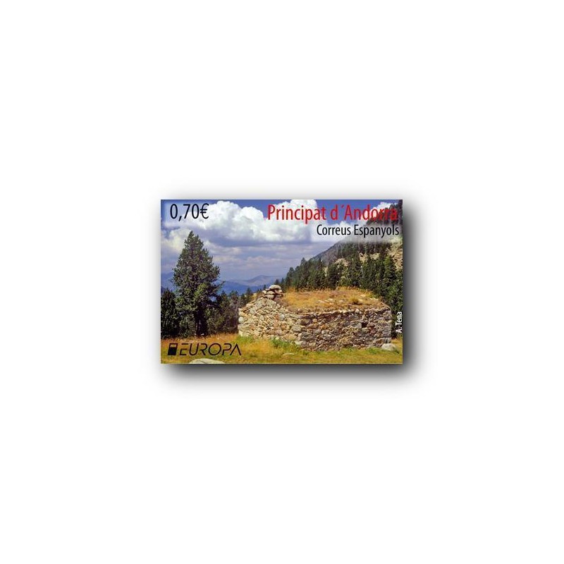 2012 Sellos Andorra Español. (Edifil 392). Personajes **