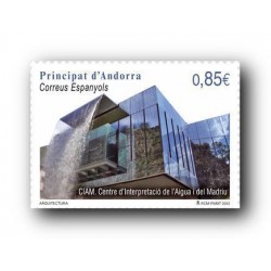 2012 Sellos Andorra Español. (Edifil 393). Europa **