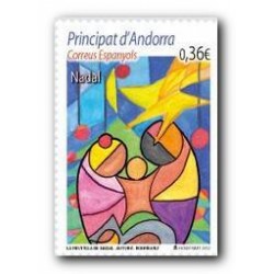 2012 Sellos Andorra Español. (Edifil 399). América UPAEP **