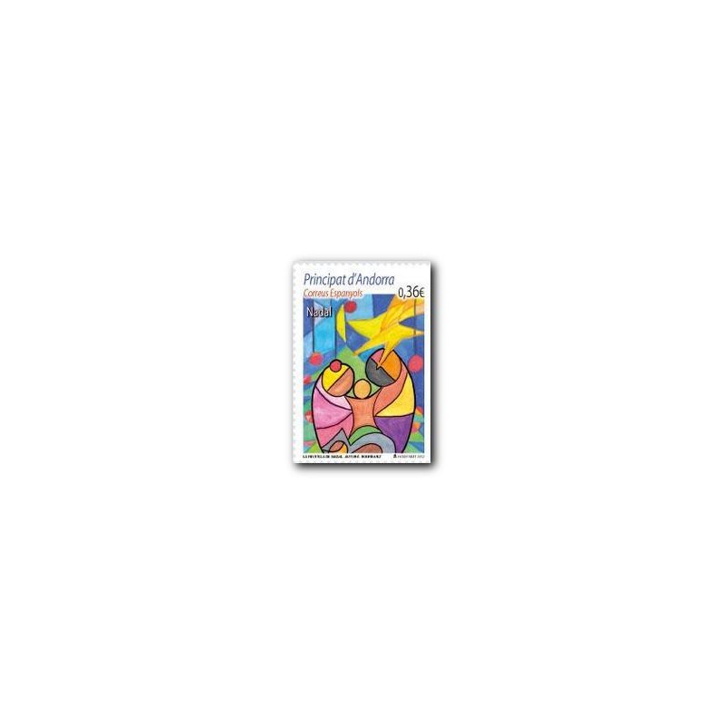 2012 Sellos Andorra Español. (Edifil 399). América UPAEP **