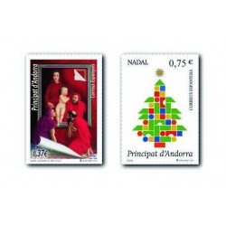 2013 Sellos Andorra Español. (Edifil 409). Valores Cívicos **