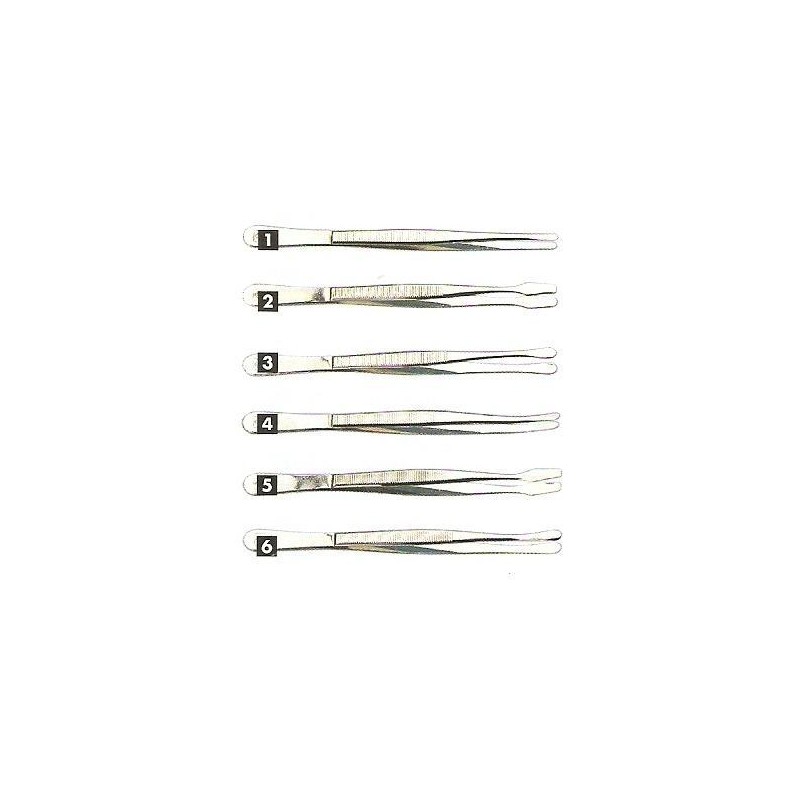 Pinzas Metálicas Leuchtturm Standard con estuche