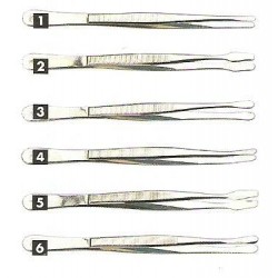 Pinzas Metálicas Leuchtturm Luxus con estuche