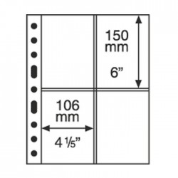 Hojas GRANDE 2C Leuchtturm para Billetes (5 unds.)