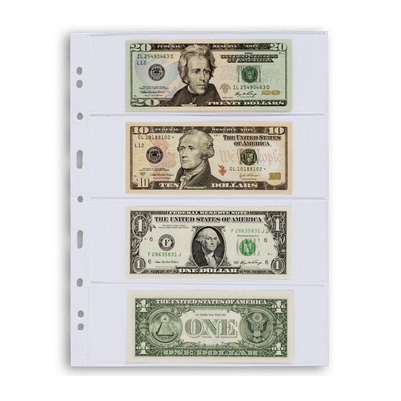 Hojas VARIO 3C Leuchtturm para billetes (5 uds.)