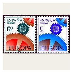 1967 España. Europa CEPT. Edif.1795/96 **