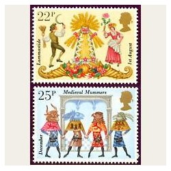 1981 Gran Bretaña. Europa CEPT (Yver.972/73) **