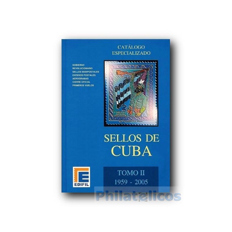 Catálogo de Sellos Edifil Cuba Especializado 1959/2005