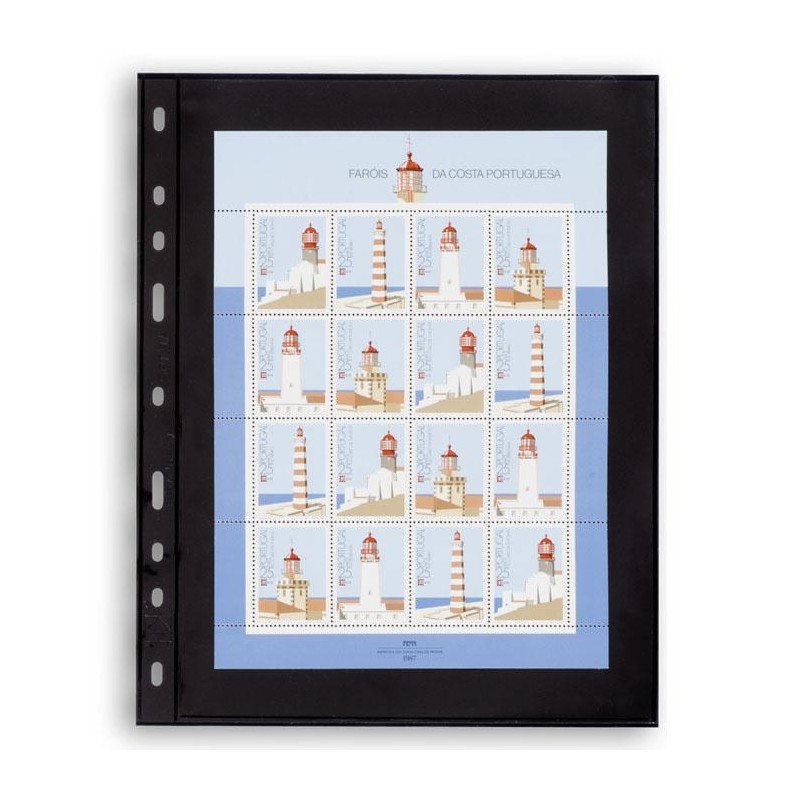 Hojas para Clasificador de sellos Leuchtturm VARIO 1S (5 unds.)