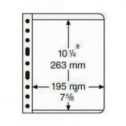 Hojas para Clasificador de sellos Leuchtturm VARIO 1S (5 unds.)