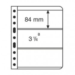 Hojas para Clasificador de sellos Leuchtturm VARIO 2S (5 unds.)