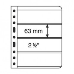 Hojas para Clasificador de sellos Leuchtturm VARIO 4S (5 unds.)