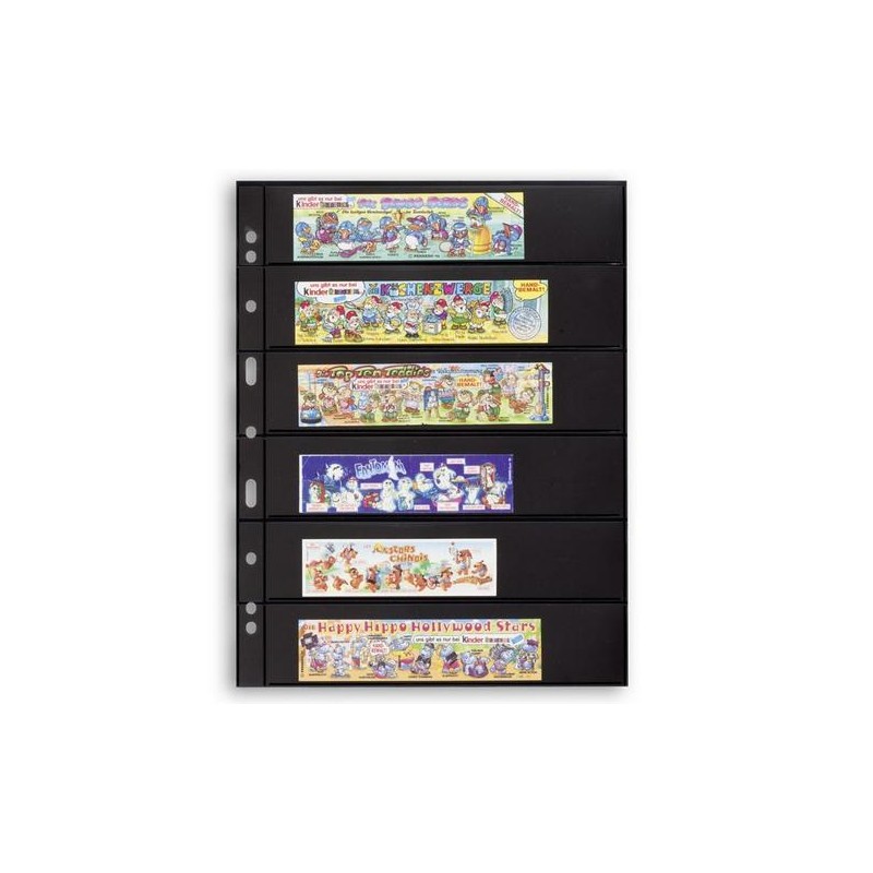 Hojas para Clasificador de sellos Leuchtturm VARIO 5S (5 unds.)