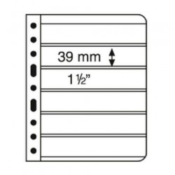 Hojas para Clasificador de sellos Leuchtturm VARIO 5S (5 unds.)