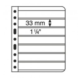Hojas para Clasificador de sellos Leuchtturm VARIO 6S (5 unds.)