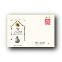 1989 España. Sobre Certamen Filatélico Iberoamericano (Edif. 12) **