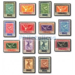 1930 Sellos de España. Quinta de Goya (Edifil 517/530) **
