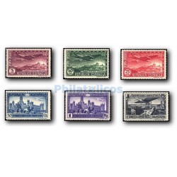 1931 España. III Congr. de la U.P. Panamericana. (Edifil 630/635) **