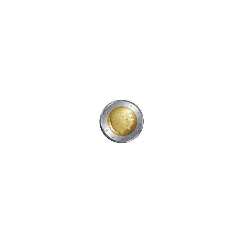 Moneda 2 euros conmemorativa. Holanda 2014