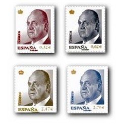 2009 Sellos de España. S.M. D.Juan Carlos I. (Edif. 4457/60)**