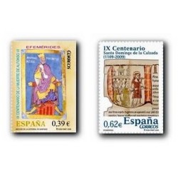 2009 Sellos de España. Efemérides. (Edif. 4487/88)**