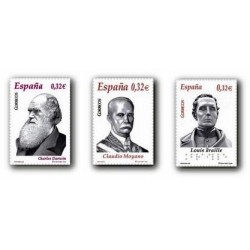 2009 Sellos de España. Personajes. (Edif. 4498/00)**