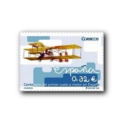 2009 Sellos de España. Primer Vuelo a Motor en España. (Edif. 4503)**