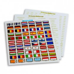 Etiquetas Set para monedas de euro