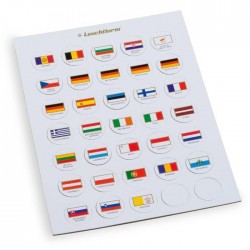 Fichas de bandera de cartón para caps 26