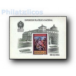1989 Prueba Oficial. Exp. Filatélica Nacional EXFILNA´89 (1ª tir