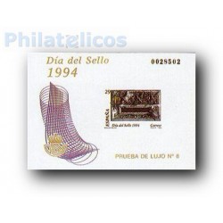 1994 Prueba Lujo 8. Día del Sello. Buzones