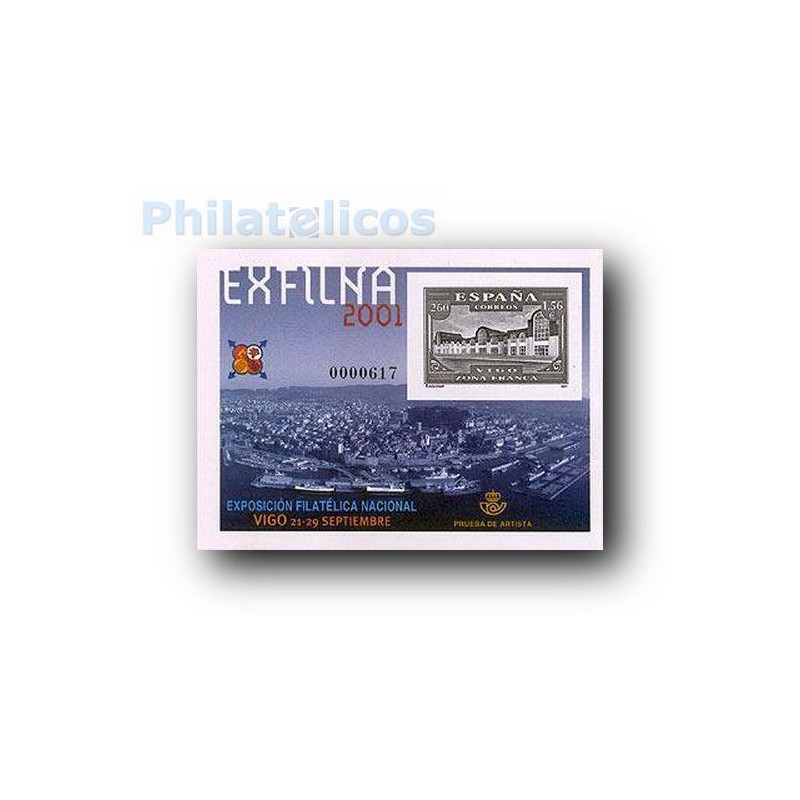 2001 Prueba del Artista. EXFILNA'2001 - Vigo
