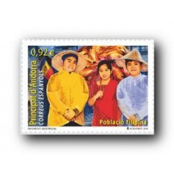 2014 Sellos Andorra Español. (Edifil 421) Deportes **