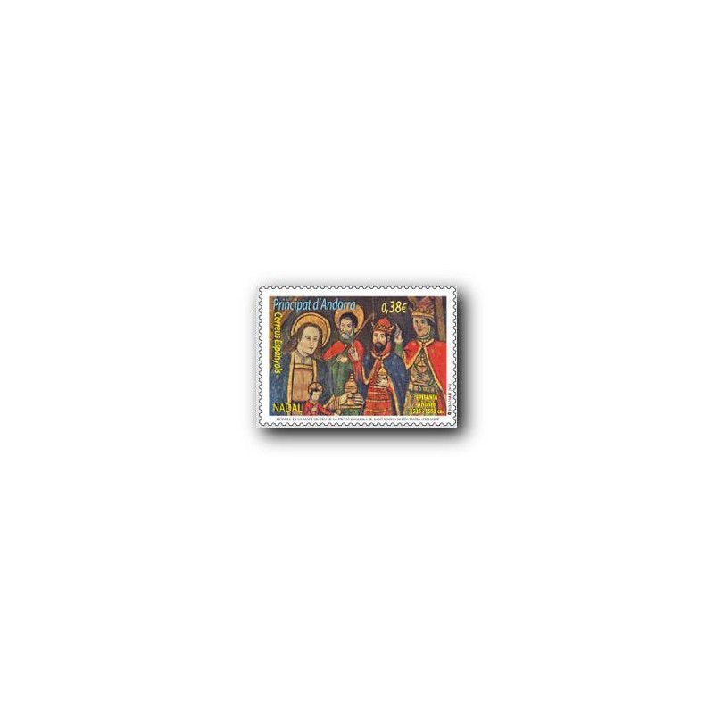 2014 Sellos Andorra Español. (Edifil 424) Patrimonio Cultural