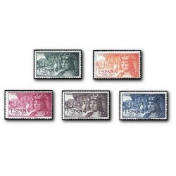 1952 España. V Cent. Nacito. de Fernando el Católico. (Edif. 1111/115)**