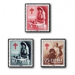 1953 España. Pro Tuberculosis. (Edif. 1121/23)**