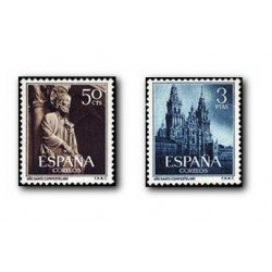 1954 España. Año Santo Compostelano. (Edif. 1130/31)**