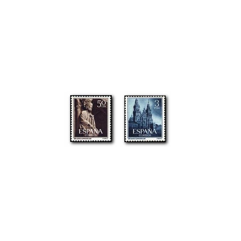 1954 España. Año Santo Compostelano. (Edif. 1130/31)**