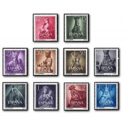 1954 España. Año Mariano. (Edif. 1132/41)**