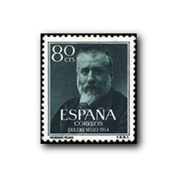 1954 España. Marcelino Menéndez y Pelayo. (Edif. 1142)**
