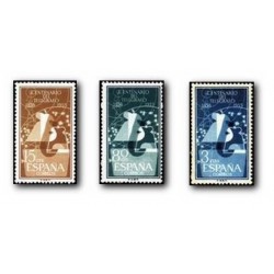1955 España. Centenario del Telégrafo. (Edif. 1180/82)**