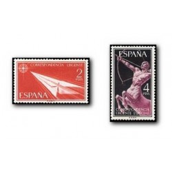 1956 España. Alegorías. (Edif. 1185/86)**