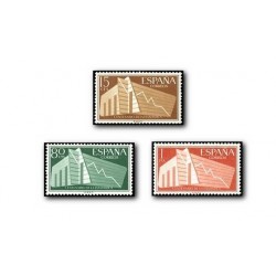 1956 España. Centenario de la Estadística Española. (Edif. 1196/98)**