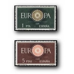 1960 España. Europa CEPT. (Edif.1294/95) **